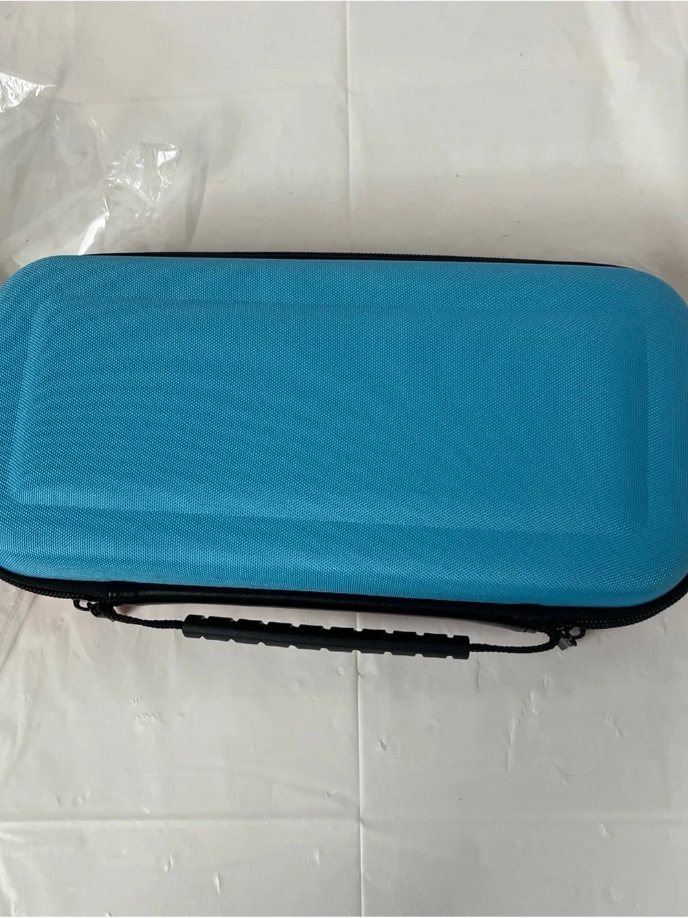 Blue and Red Two-Tone Nintendo Switch 2 carrying case with Zipper